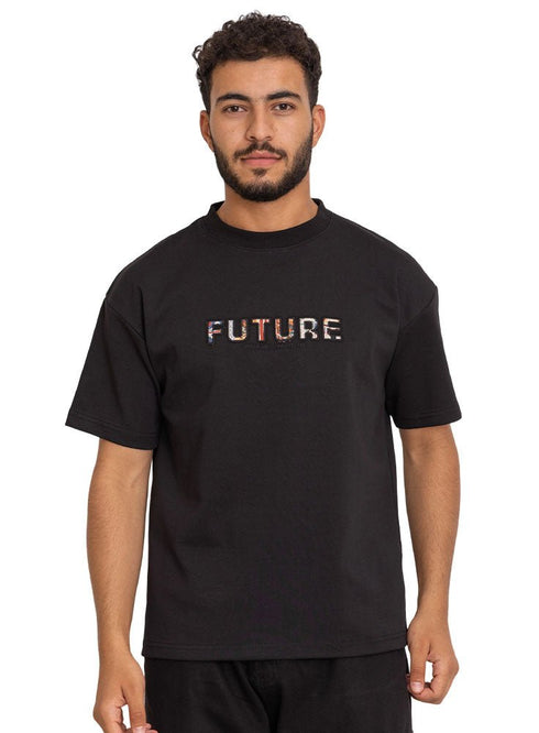 Black Design 3904VIG - O - S Round T-shirt - Khotwh
